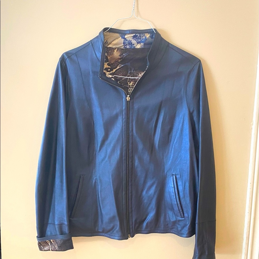 Leather jacket